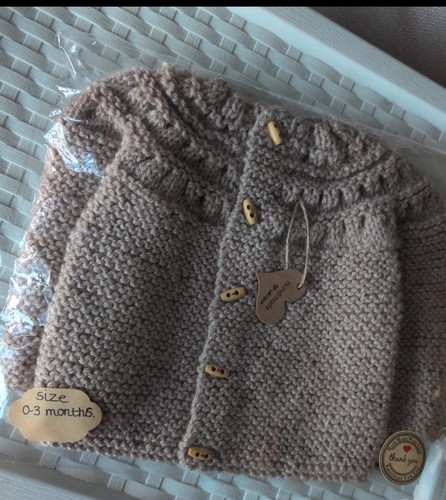 Handmade baby cardigan unisex - handmade,