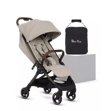 Silver Cross Clic 2 Pushchair with Travel Bag – Latte