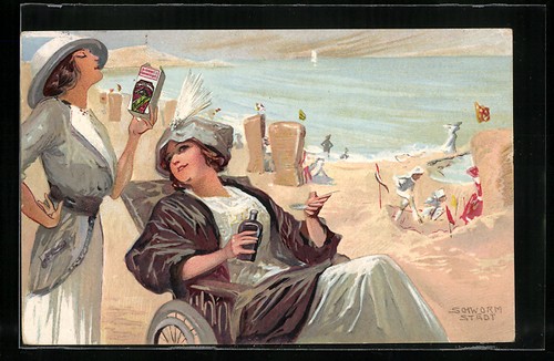 Artist postcard felix - artist,