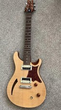 2008 PRS SE semi-hollow body electric guitar with a natural finish
