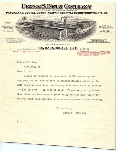 1913 betz hospital - 1913,