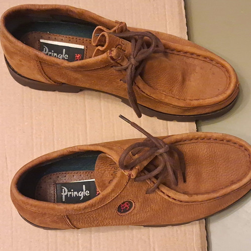 Pringle men brown - men's, leather