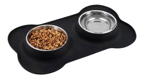 Dog puppy bowl silicone - bowl,