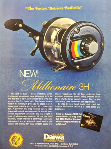 1976 diawa millionaire - diawa,