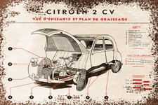 Citroen 2CV Parts Diagram