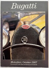 Bugatti at Motorfair 1987