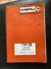Wibau Winget 7/200THH Cement Mixer Manual