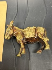 Brass Donkey Figure Lucky