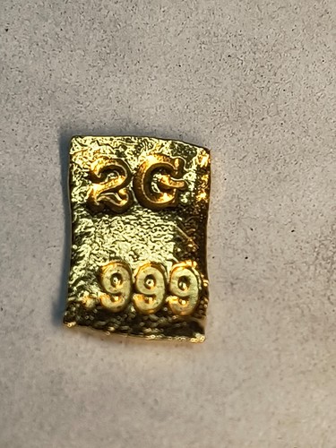Gram solid 24ct gold bar - 24ct,