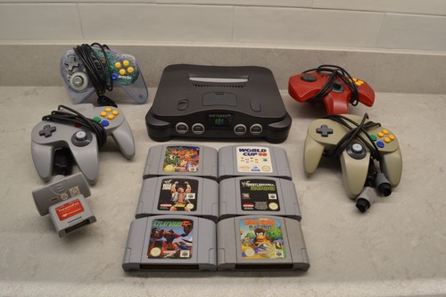 N64 console games 4x - n64, 6x