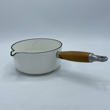Le Creuset White Cast Iron