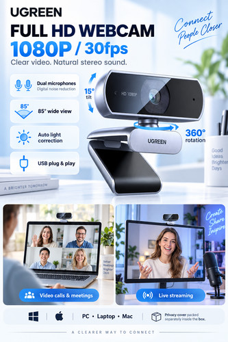 Ugreen full hd 1080p - 📹✨,