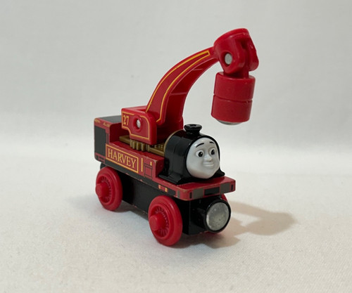 Wooden harvey crane engine - crane,