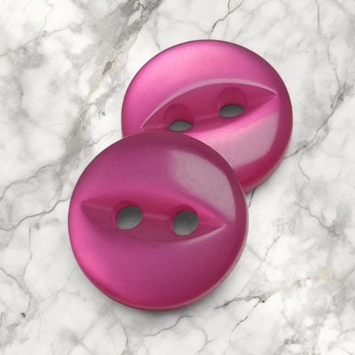 Round fish eye buttons - fish, size