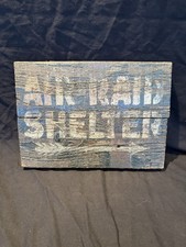 WW2 Air Raid Shelter Wooden