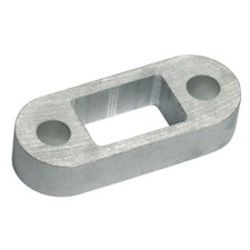 25mm / 1" Inch HD Towbar Towball Towing Aluminium Ali Spacer Block Plate