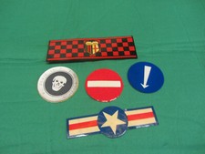 LAMBRETTA  VESPA ACCESSORY  AC MILAN  NOS FOOTBALL STICKER SET ULMA VIGANO