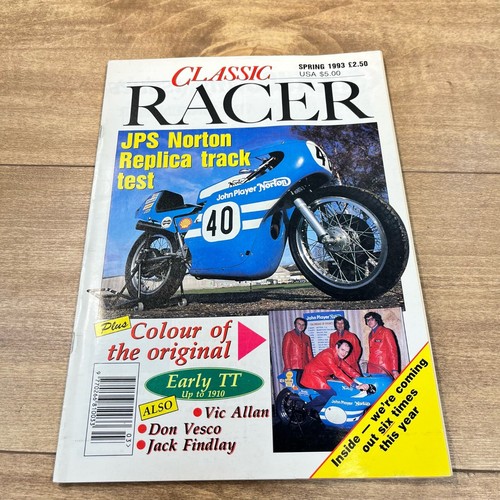 Classic racer magazine - racer,