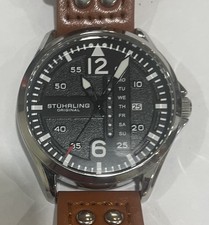 Stuhrling Men's Steel Riveted