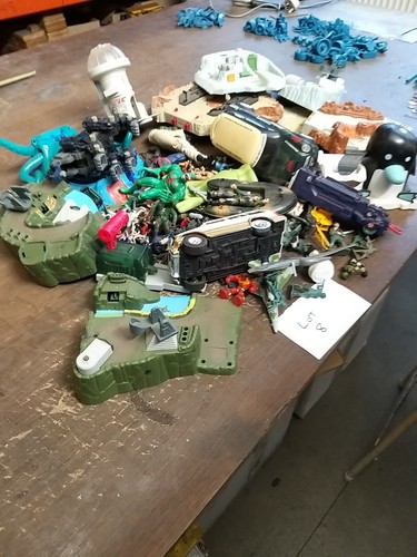 Job lot old toys - old,