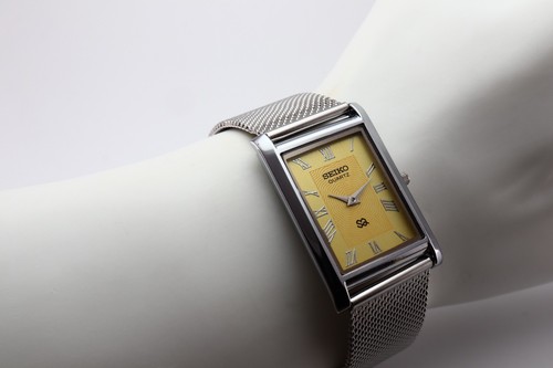 Vintage seiko slim tank quartz - vintage,