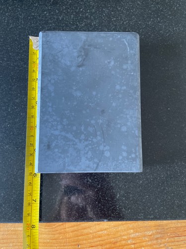 Rectangle piece slate old - rectangle, of