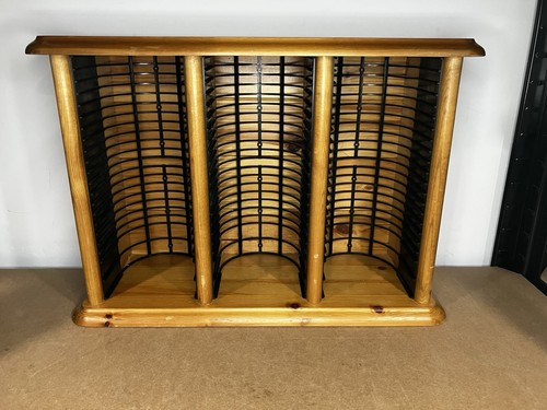 Vintage row rack storage - row, cd