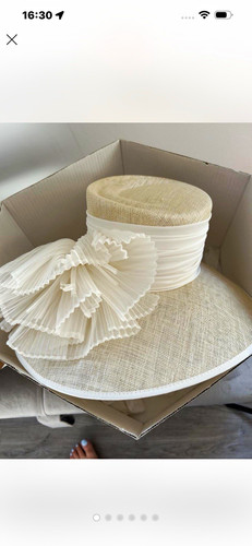 Cappelli cordici ivory sinamay - cordici,