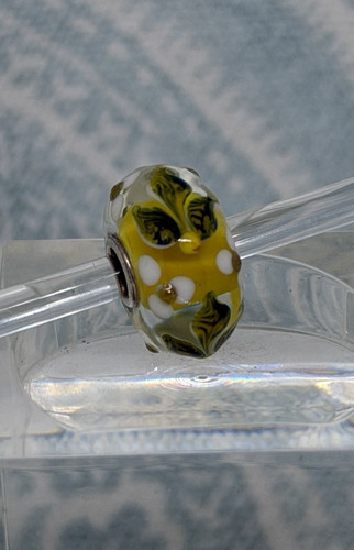 Authentic trollbeads ooak - trollbeads, moss