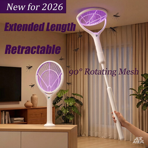 Rotating head electric fly - head,