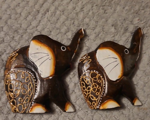Hand carved mother and - 2,
