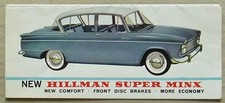 HILLMAN SUPER MINX Car Sales