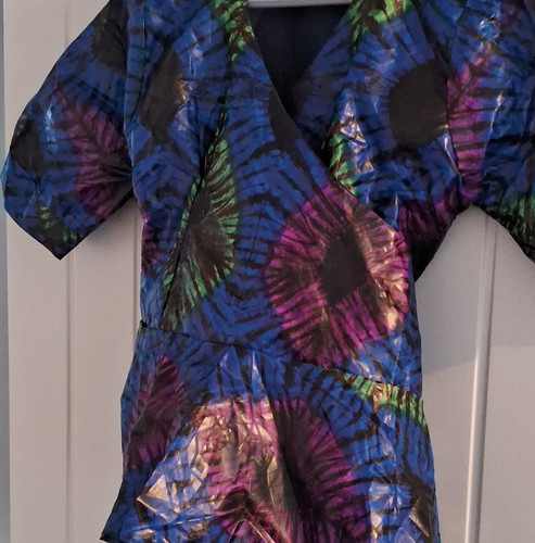 Multi coloured dashiki top for - multi-coloured,