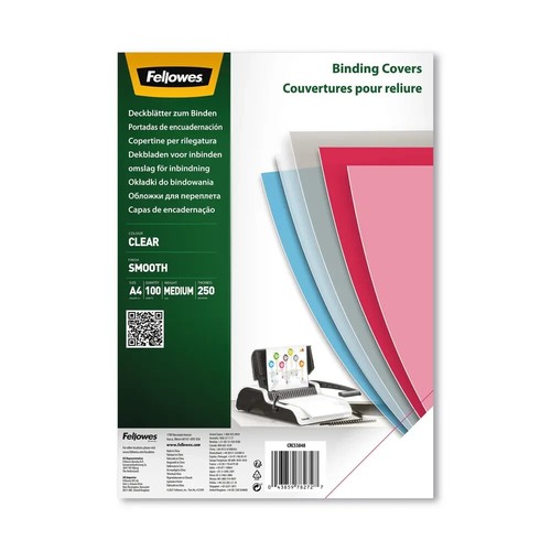 Fellowes binding covers - fellowes, for