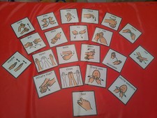 21 SIGN LANGUAGE PEC CARDS -