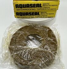 AQUASEAL Waterproofing Tape : 25mm  Wide x 8 metres Long ( Pack of TWO)