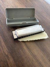 10 Hole Diatonic Harmonica With Case