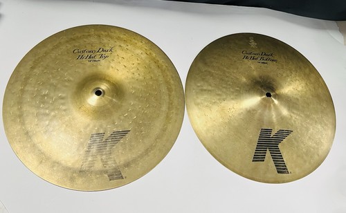 Used zildjian custom dark hi - used, k