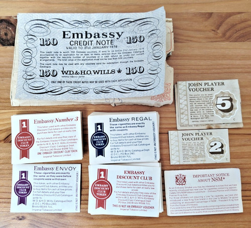 Job lot vintage embassy - of,