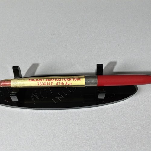 Vtg ballpoint pen factory - ballpoint,