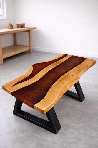 Handmade epoxy resin coffee - handmade,