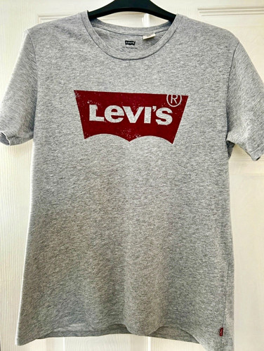Levi grey logo graphic - grey,