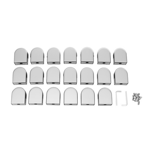 20pcs glass clamps - glass, 8-10mm