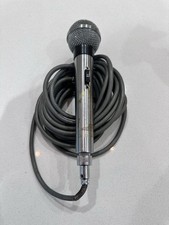 Vintage Teisco UDM-105 Cardioid Dynamic Microphone  - With Amplifier Cable