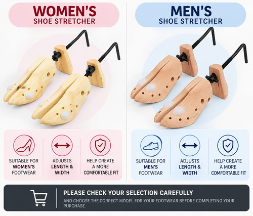 Shoe trees wood stretchers - trees, x2