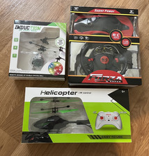 Boys bundle Helicopter InfaRed I/R Control, induction  crystal ball, Forza RC