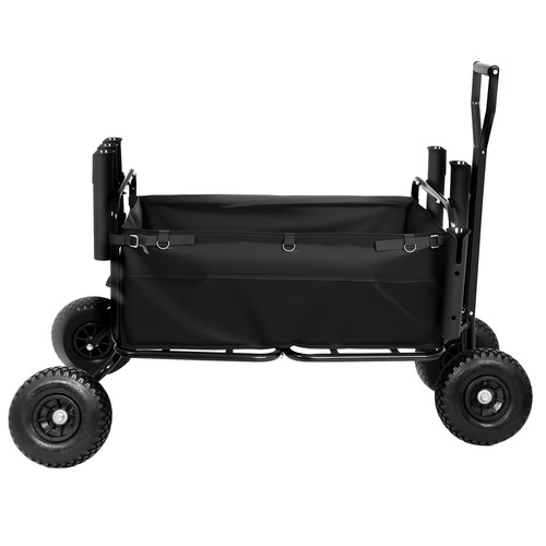 Folding wagon pull along cart - pull,