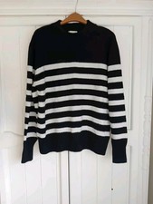 H&M Black/White Stripe Jumper