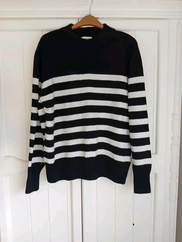 Black white stripe - stripe, jumper