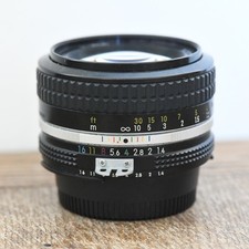 Nikon 50mm F1.4 AI Nikkor Manual Focus Prime Lens - Fits FM2 FE2 F3 F2 FM FE etc